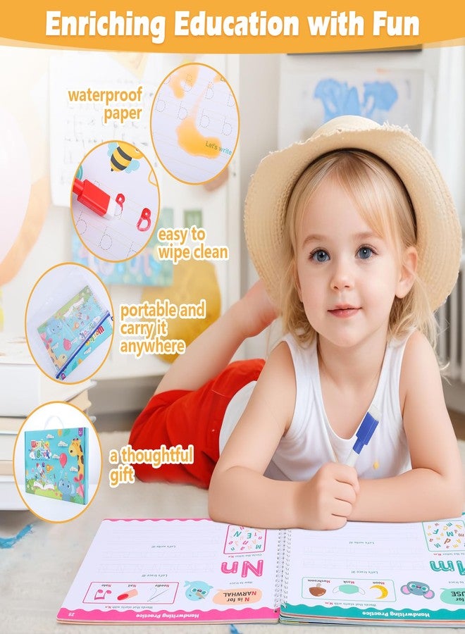 أنشطة تعليمية لمرحلة ما قبل المدرسة من ثبوكسز - كتاب أنشطة للأطفال، كتب تلوين وتتبع تعليمية مبكرة مع تمارين كتابة للأطفال من سن 3 إلى 5 سنوات، مواد دراسية عن التوحد، هدايا أعياد الميلاد - Image 5